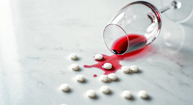 Таблетки с алкоголем